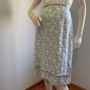 Floral slip skirt